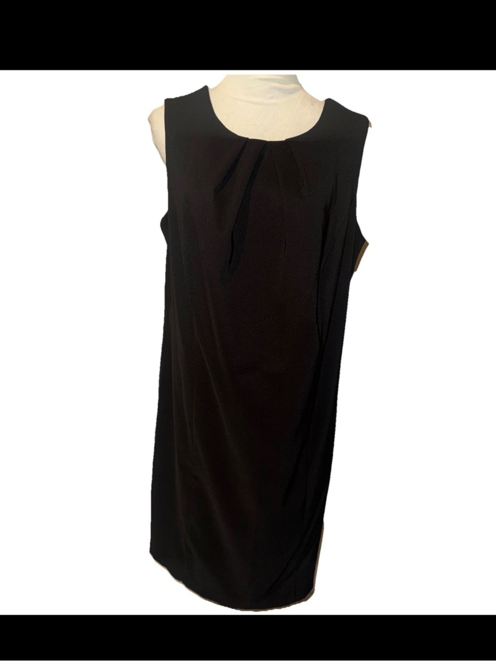 Dress Barn Black Shift Dress 14 Career